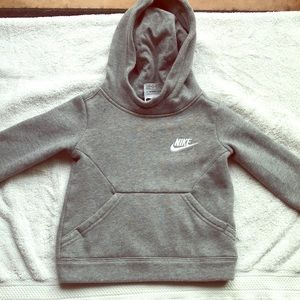 Gray Nike hoodie 2T